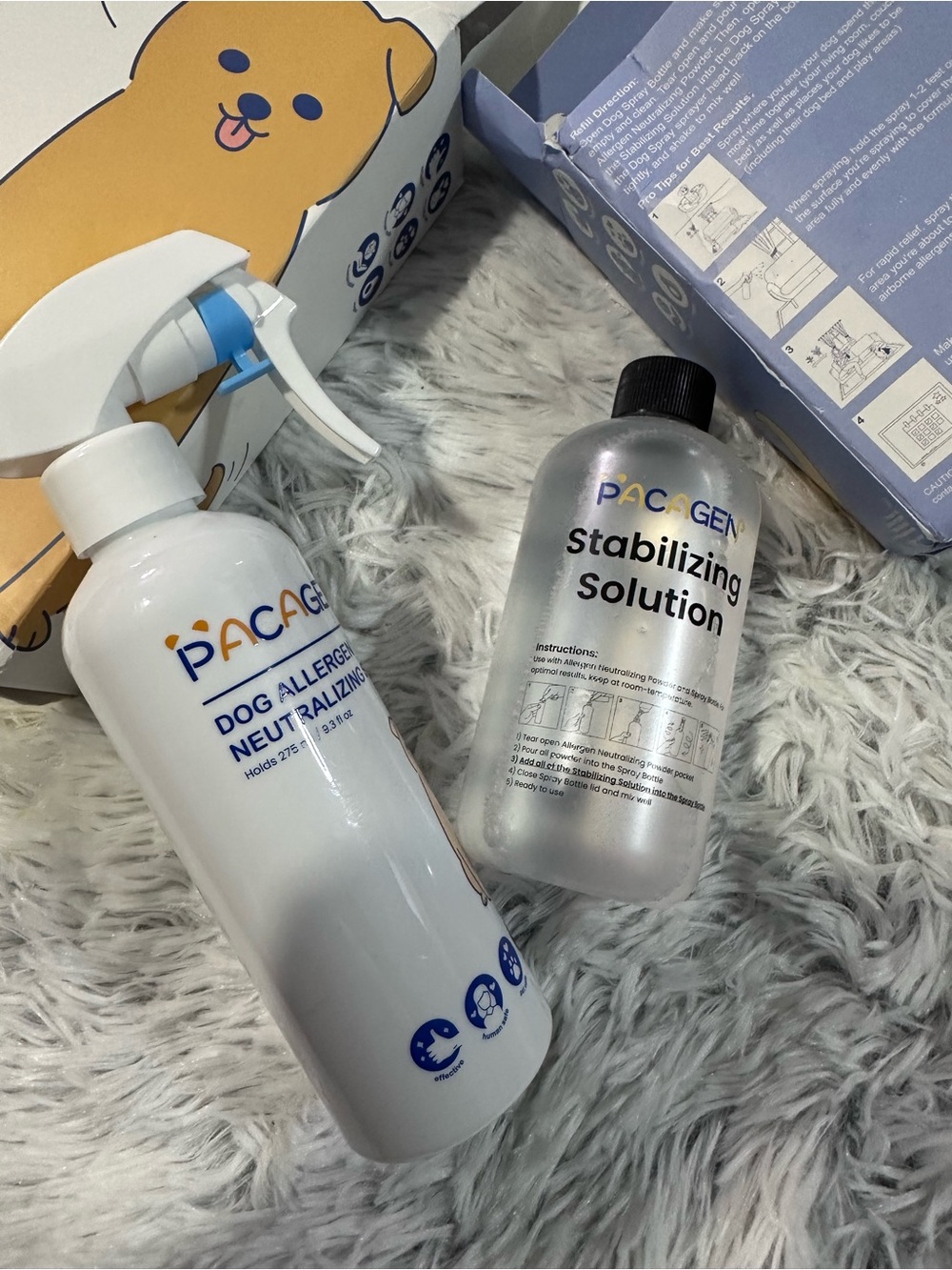 Dog Allergy Neutralizing Spray  Stabilizing Solution